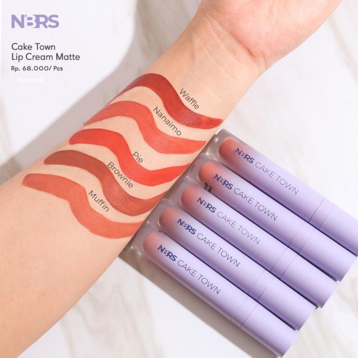 Nibras Beauty Cake Town Lipcream Kosmetic Nibras by NBRS