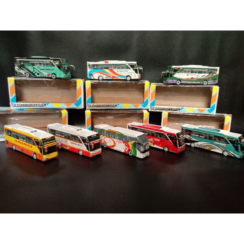 miniatur bus  indonesia