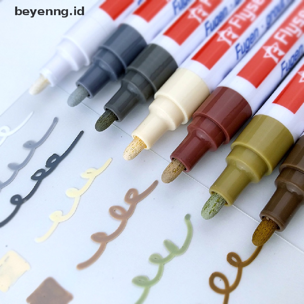 Beyen Refill Pen Warna Putih Untuk Perbaikan Gap Ubin Porselen Kamar Mandi