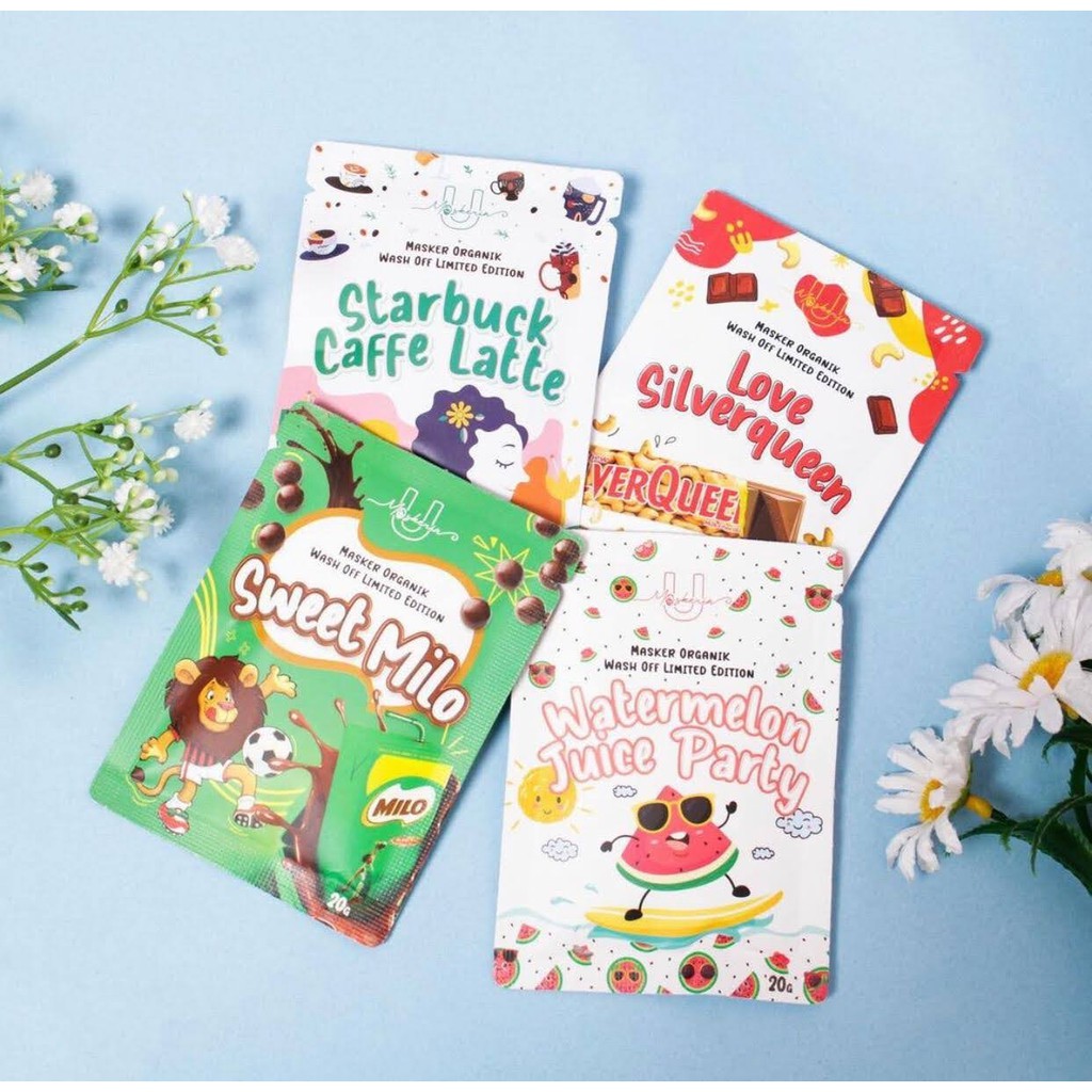 Masker Organik_Umaskerin Snack Series