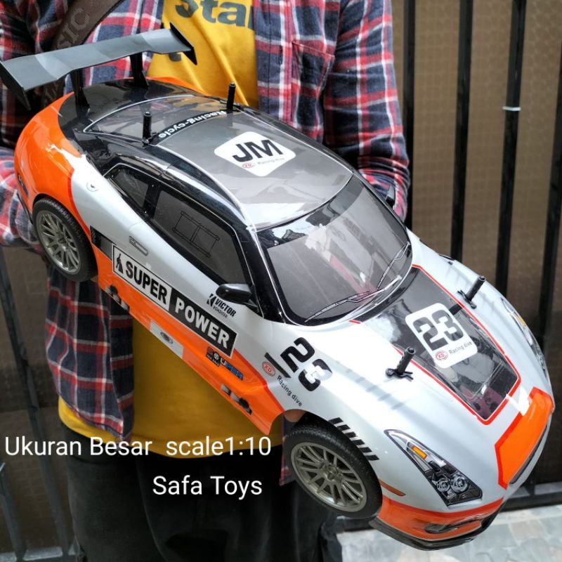 Rc Drift Mobil Remote Control Sedan Drift Besar Scale 1:10 Rc Sedan Drift