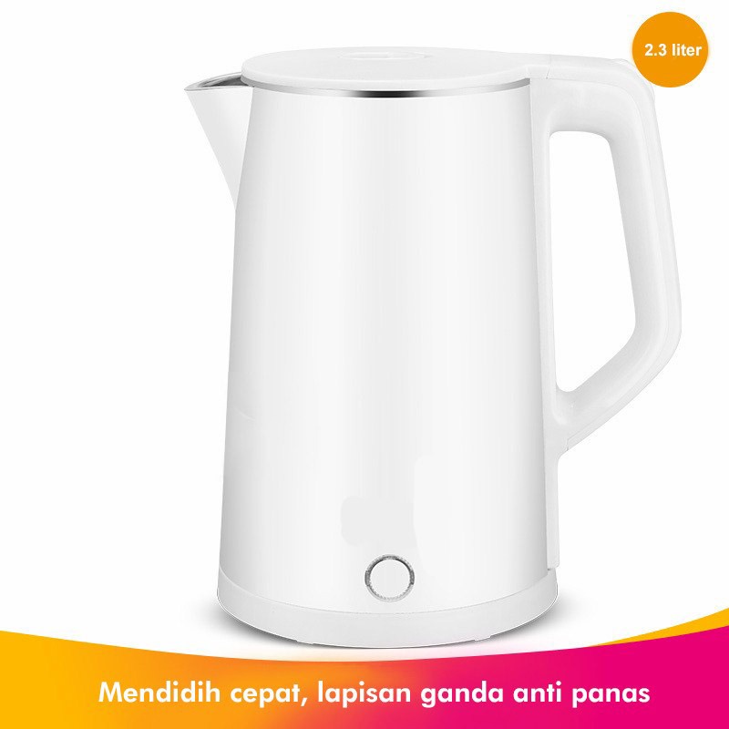 Teko Elektrik Pemanas Air Ketel Listrik Electric Water Kettle 2,3L