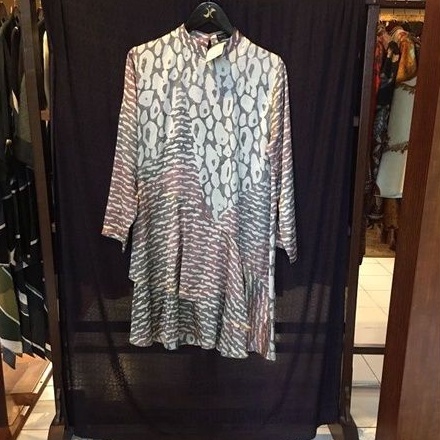 Alba Tunik Tissue by Dian Pelangi TERBARU Baju Atasan Batik Wanita Pesta Kerja Kantor Casual Formal