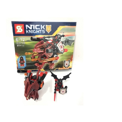 Mainan anak lego dinoasaurs / NICK knights 81+ pcs cod