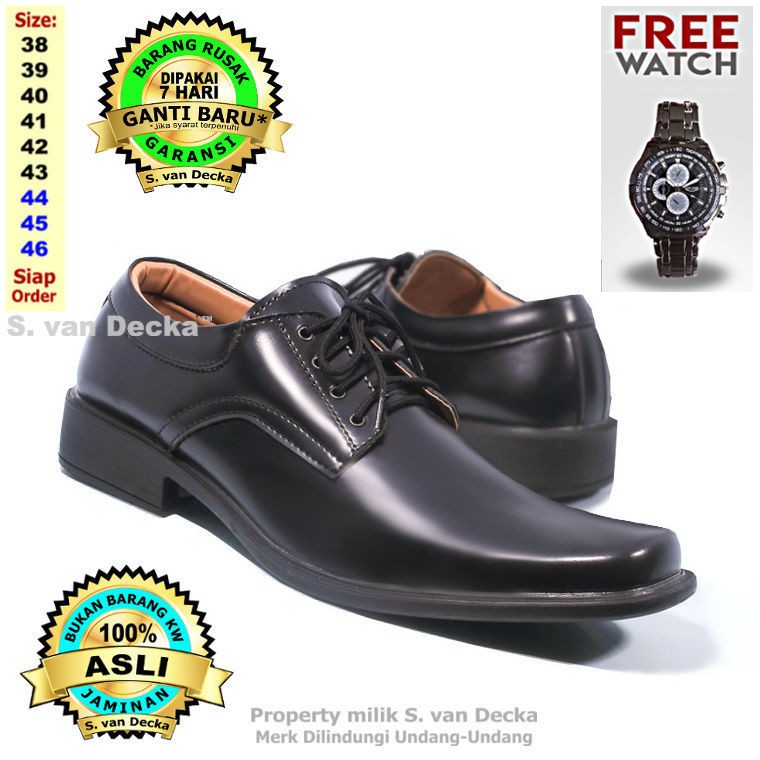 Sepatu  Formal Pria S. van Decka  J-MUT21