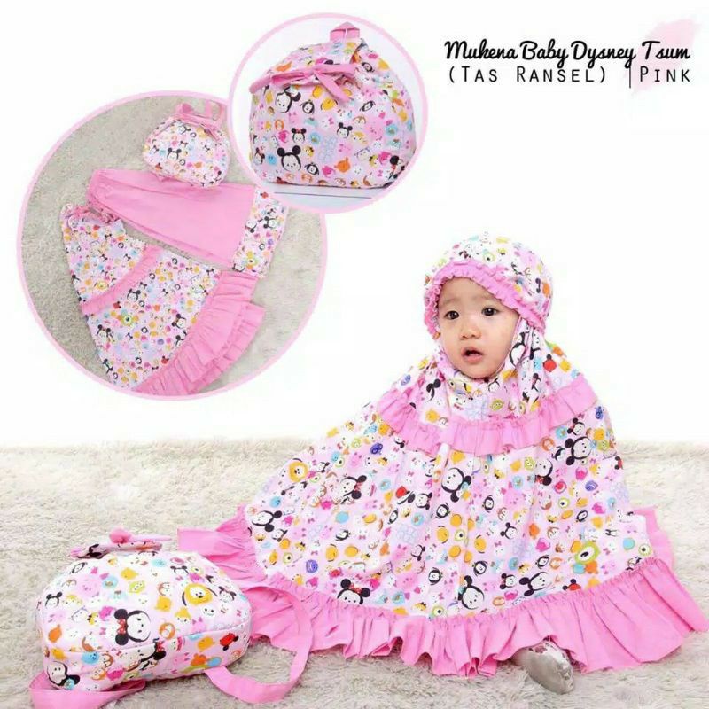 Mukena Anak Perempuan Umur 1 2 3 4 5 Tahun Lebaran 2022 Katun Rayon Tanggung Motif Karakter Murah Pr