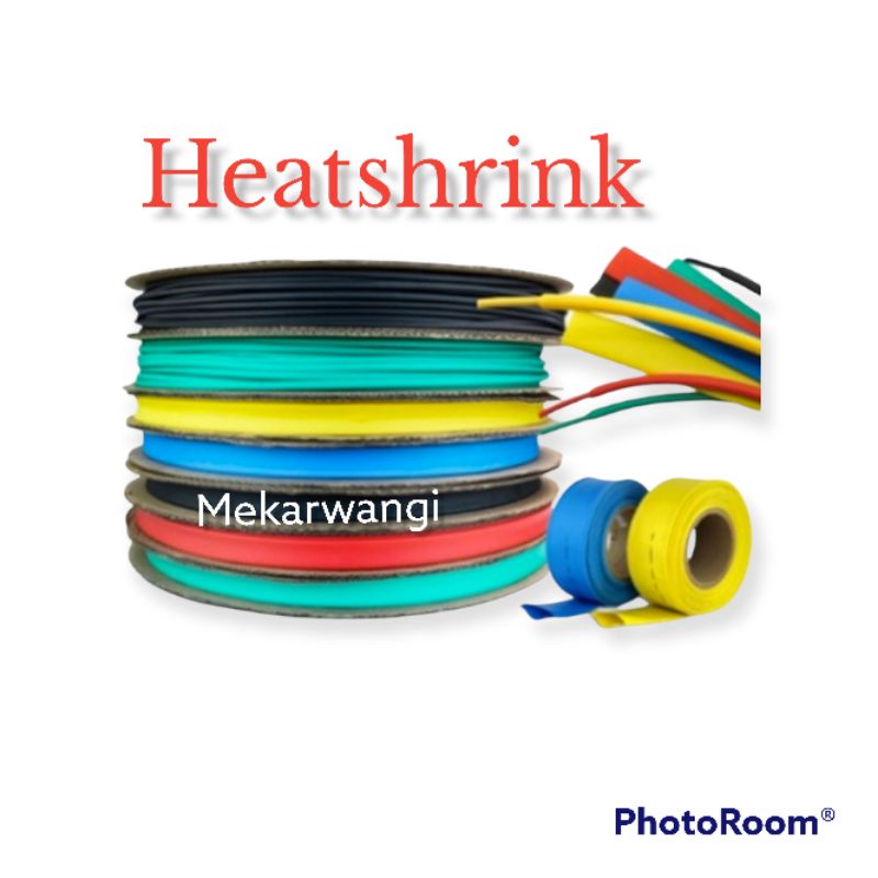 Heatshrink tube D-20mm heatshrink tubing kabel bakar 50 meter