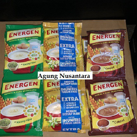

Energen Cereal 1 Renceng / 10 Sachet