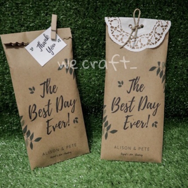 

Amplop souvenir (Packaging souvenir)