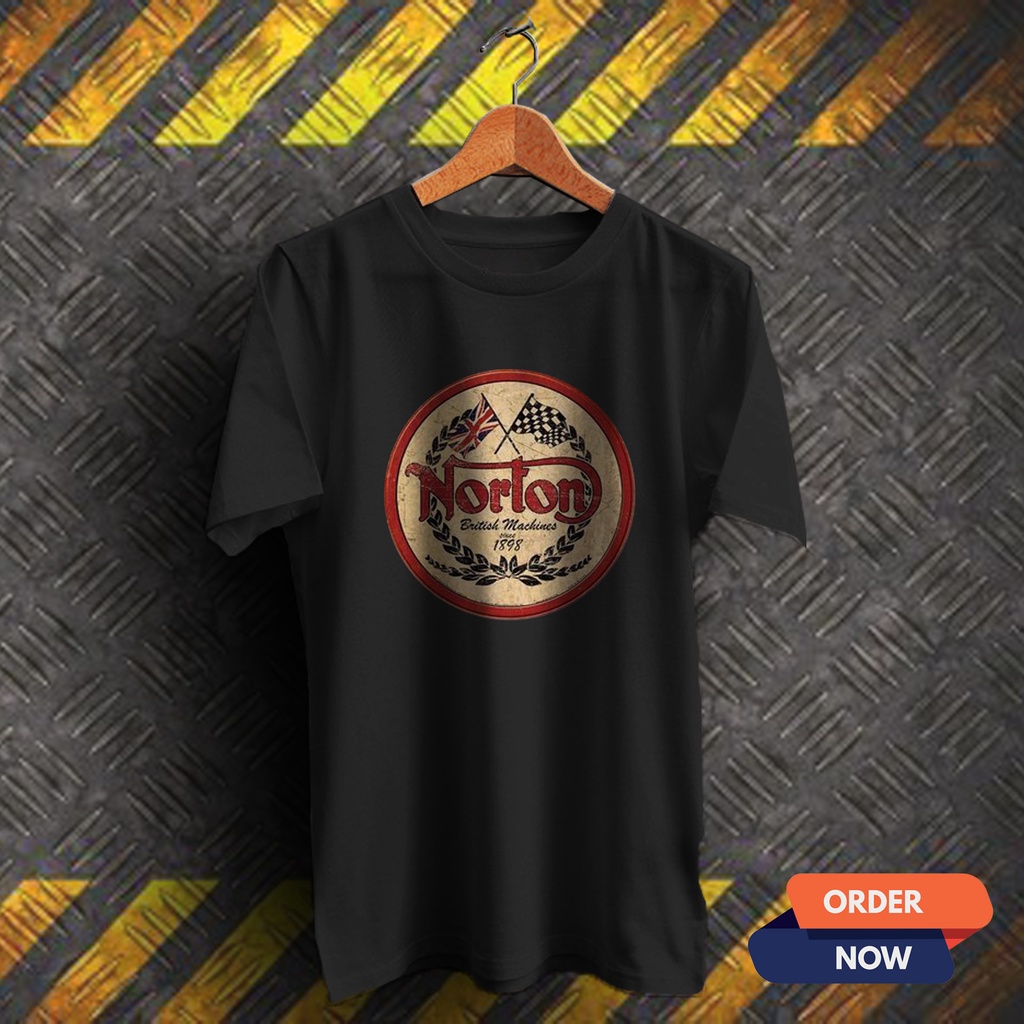 KAOS NORTON OLD SCHOOL OTOMOTIF