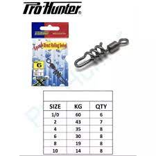 PRO HUNTER DIRECT ROLLING SWIVEL / ROLLING SCREW SNAP