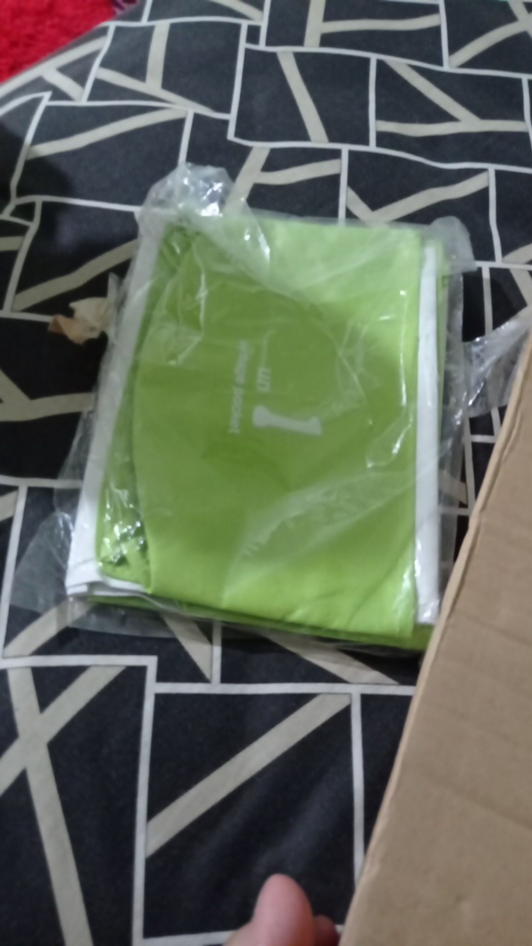 Pouch Gantung 3 Sekat Storage Bag (dilengkapi Tali Dan Kayu) P30