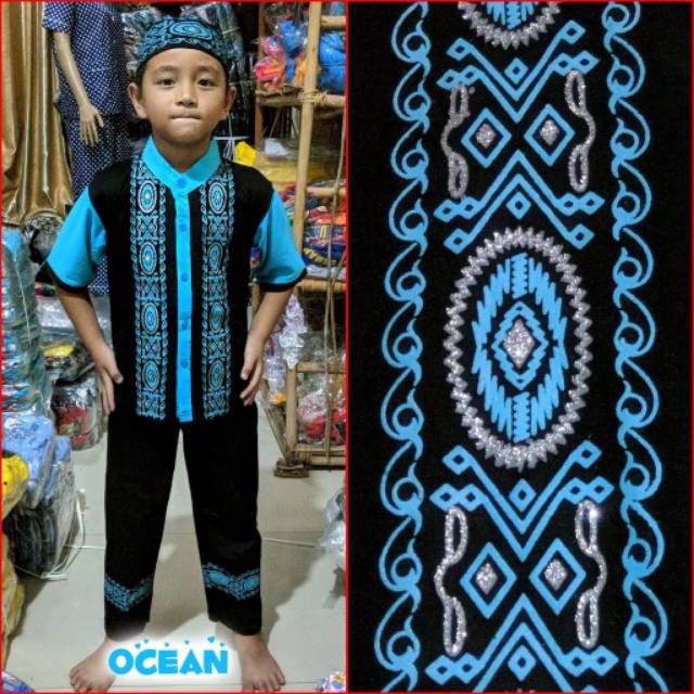[0-12 bulan] GRATIS SORBAN !! PAKAIAN MUSLIM BAJU KOKO AQIQAH BAYI LAKI-LAKI ROMPER BAYI LAKI LAKI JUMPER KOKO FREE SORBAN SHORBAN 0 6 12 BULAN