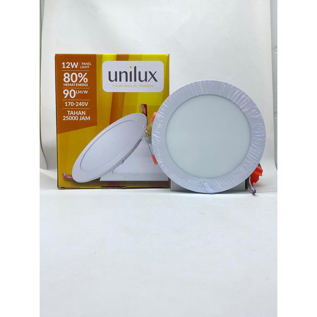 DOWNLIGHT PANEL LED UNILUX 12 W INBOW BULAT PUTIH CDL 220V 6500K