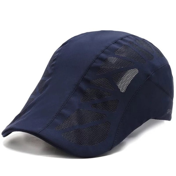 Topi Pet Pria Flat Cap Sports Outdoors Adjustable Topi Sport 07 unisex N1S7 casual premium hits mode