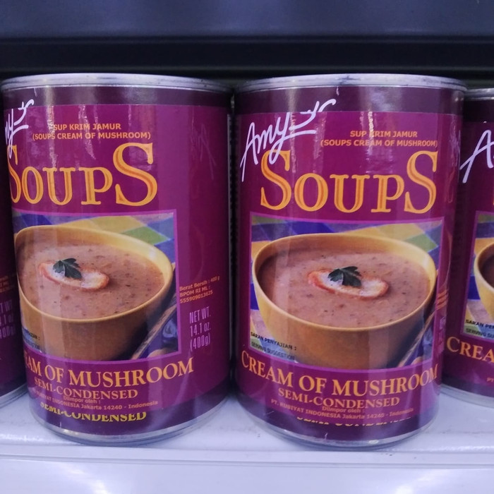 

PROMO SPESIAL - AMY'S CREAM OF MUSHROOM 400GR||SOUP KRIM JAMUR EM