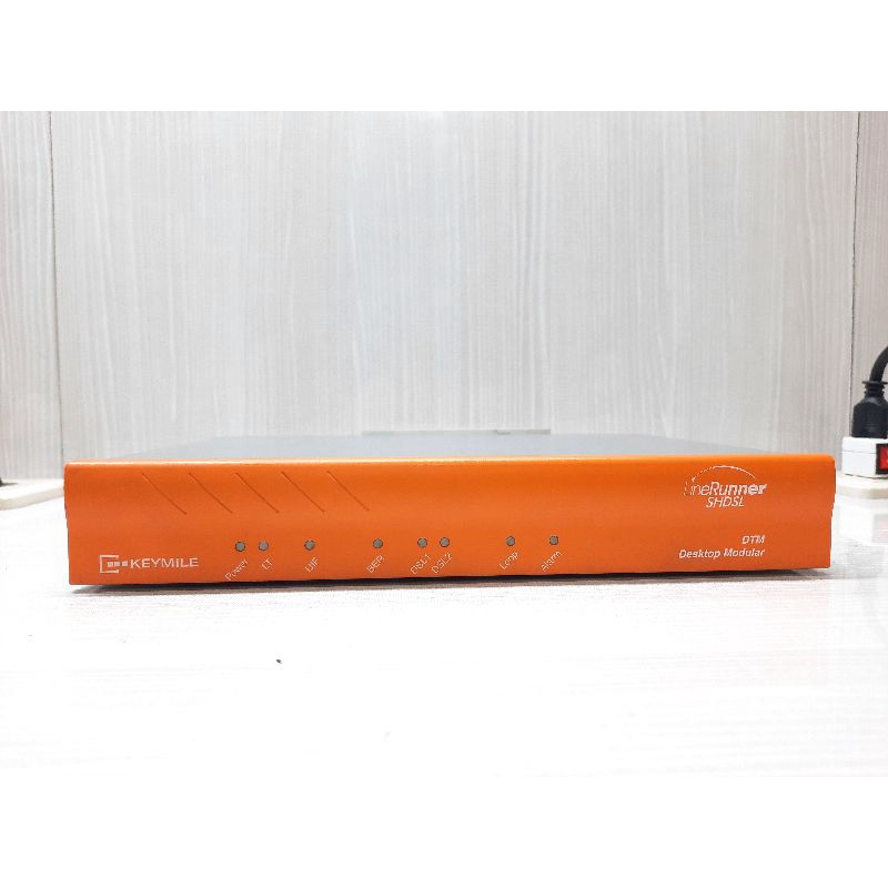 Modem murah Keymile Line Runner Shdsl Dtm Desktop Modular LR SHDSL-2 DTM -M AC G703S-A Second Bergaransi