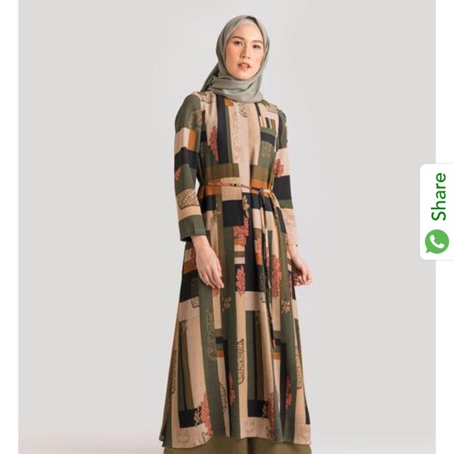 SABEL DRESS ROYAL MOSS BY KAMIIDEA