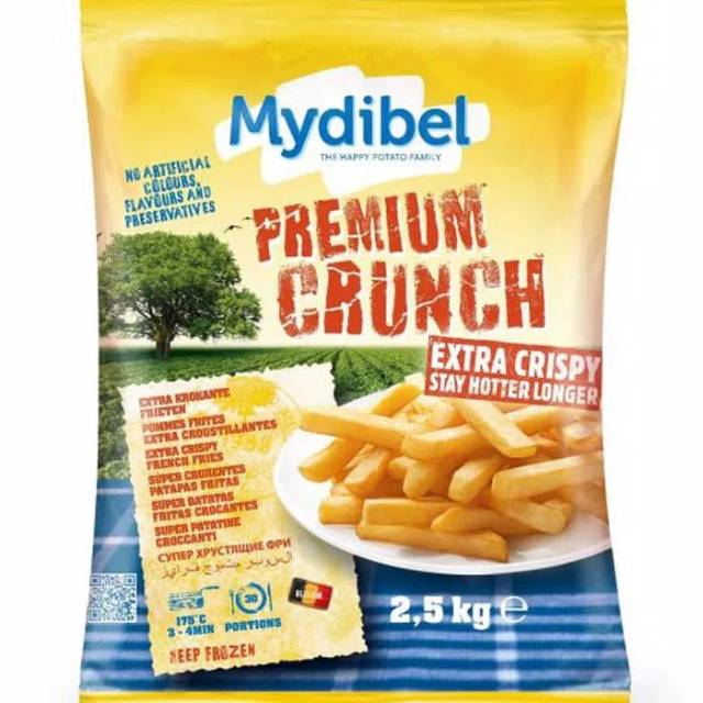 Kentang Mydibel Premium Crunch 2,5kg