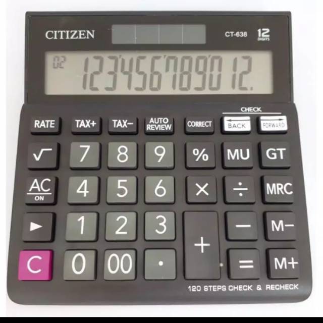 

Kalkulator citizen ct 638