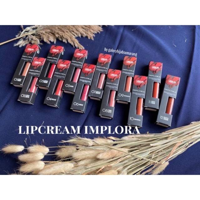 Implora Lip Cream  Matte BPOM