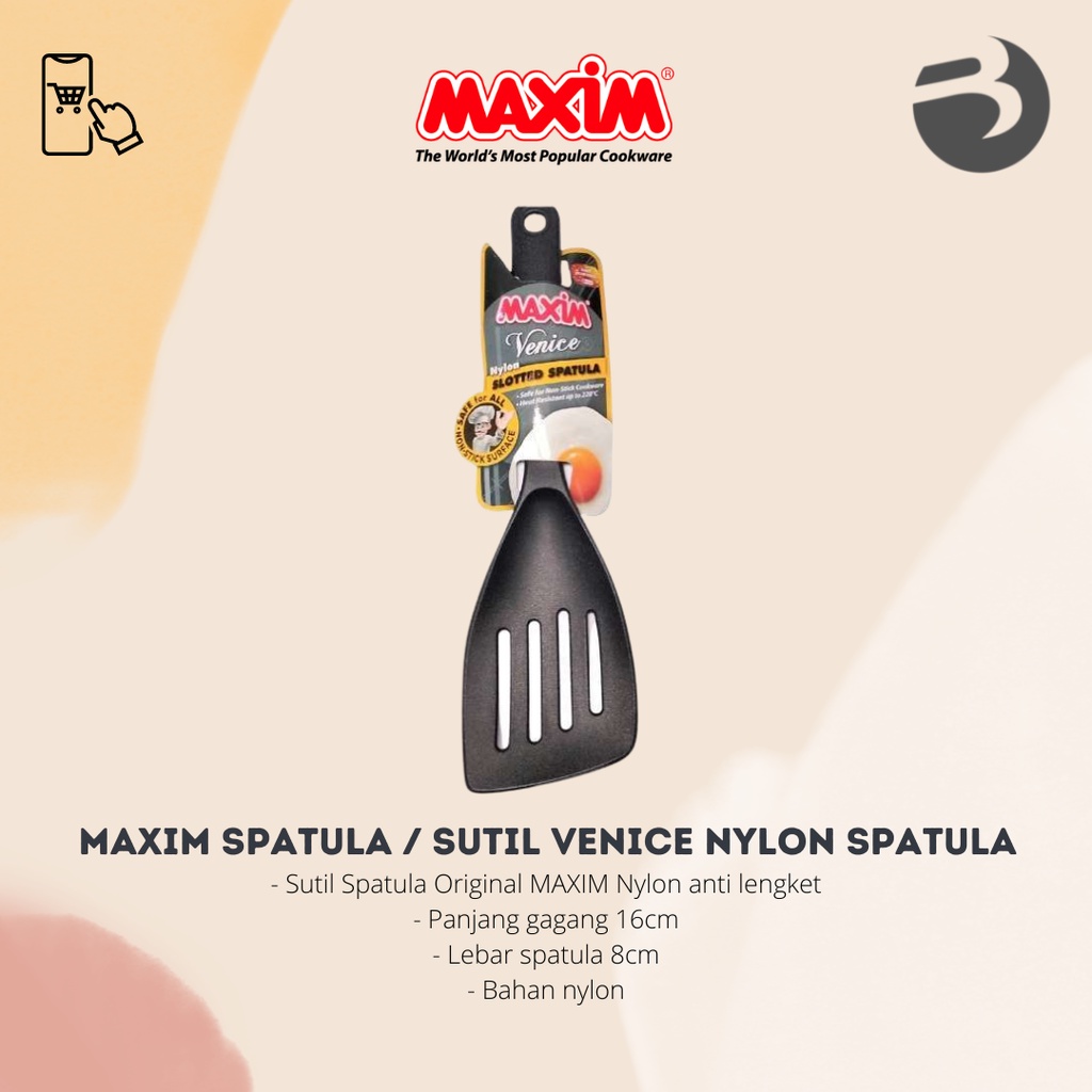 MAXIM SPATULA / SUTIL VENICE NYLON SPATULA MASAK