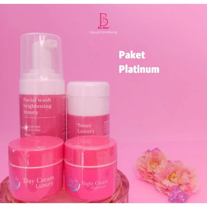 Terbaru BG Skincare Original Paket Platinum series