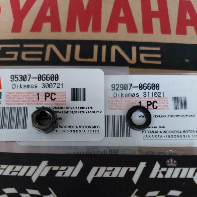 MUR DAN RING KLEM KABEL BODY DI SEGITIGA BAWAH RX KING,RXS ORIGINAL YAMAHA 95307-06600 92907-06600