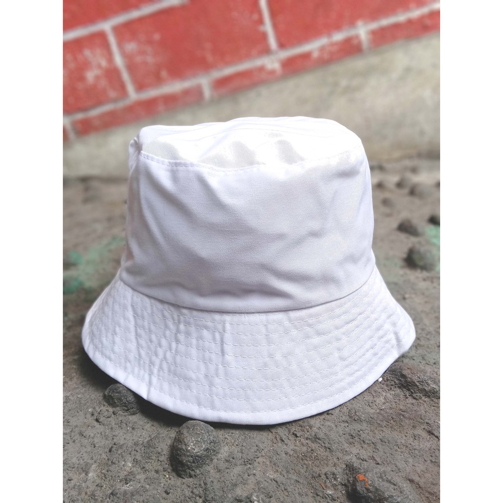 Bucket hat polos/keren/murah/bucket Hat Polos murah