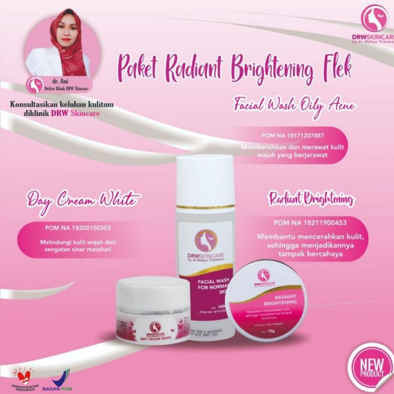 Paket Brightening Flek DRW SKINCARE