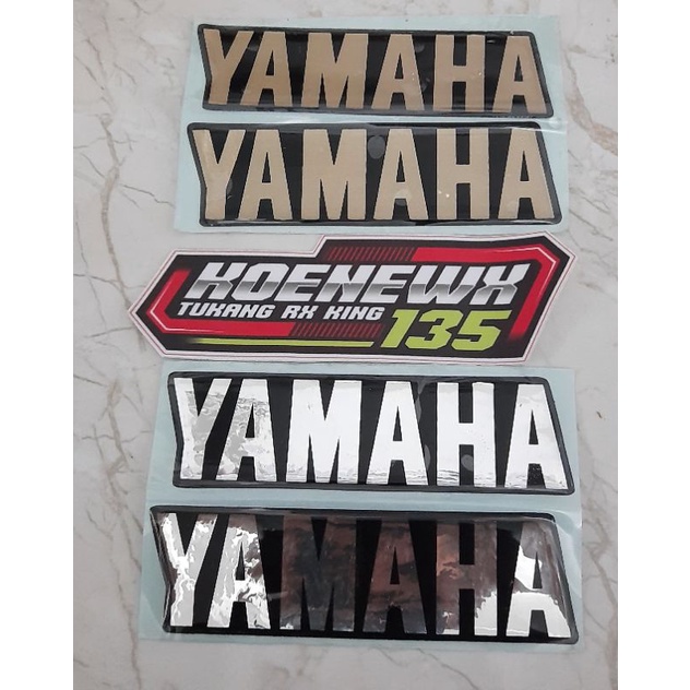 EMBLEM YAMAHA TIMBUL RX KING