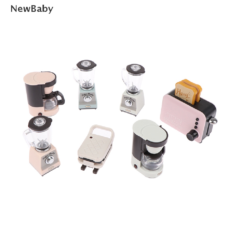 Newbaby Mainan Miniatur Simulasi Peralatan Dapur Elektrik Skala 1: 12 Untuk Dekorasi Rumah Boneka