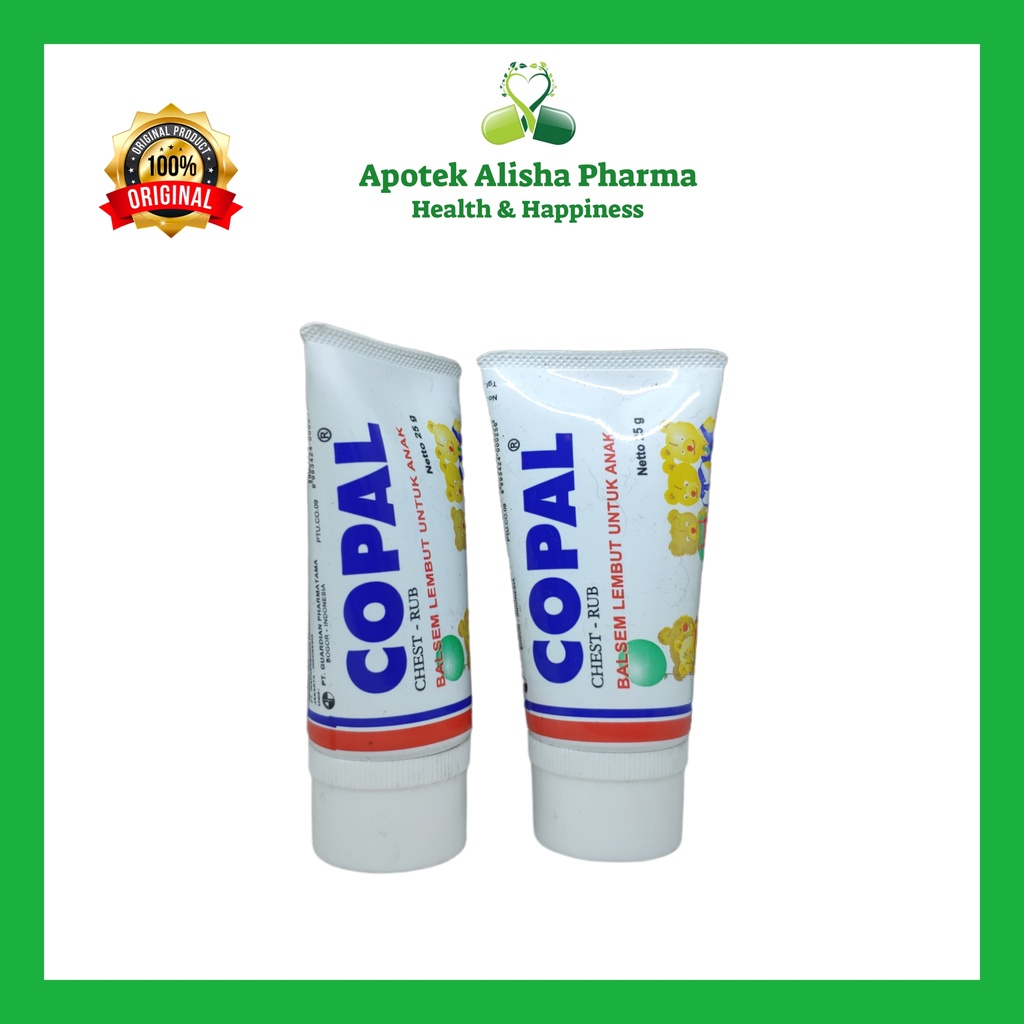 COPAL CHEST RUB 25gr-Copal Balsem Bayi/Anak Mengatasi Gatal Gigitan Serangga Masuk Angin/Kopal Balsem Bayi