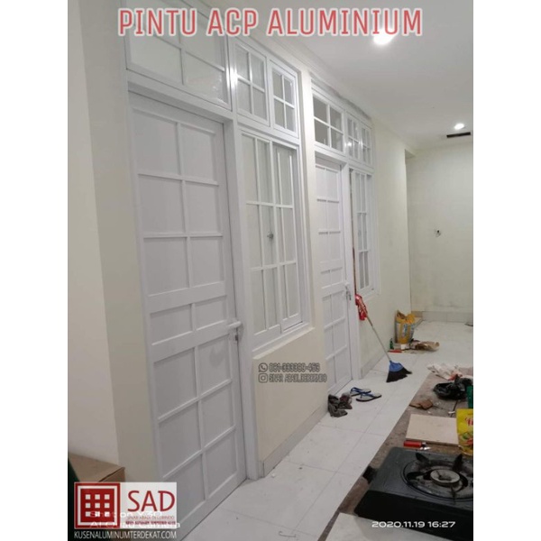 pintu aluminium acp