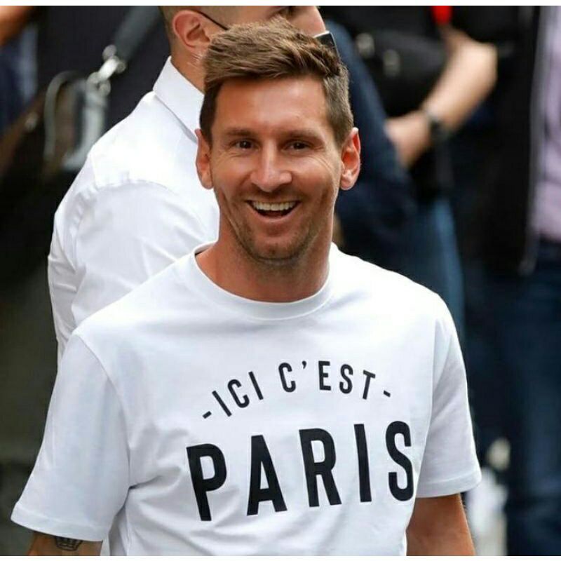Kaos Atasan JUMBO Pria T-Shirt BIG SIZE Ukuran S M L XL XXL XXXL  Bahan Cotton Combed 30s MESSI,LEON