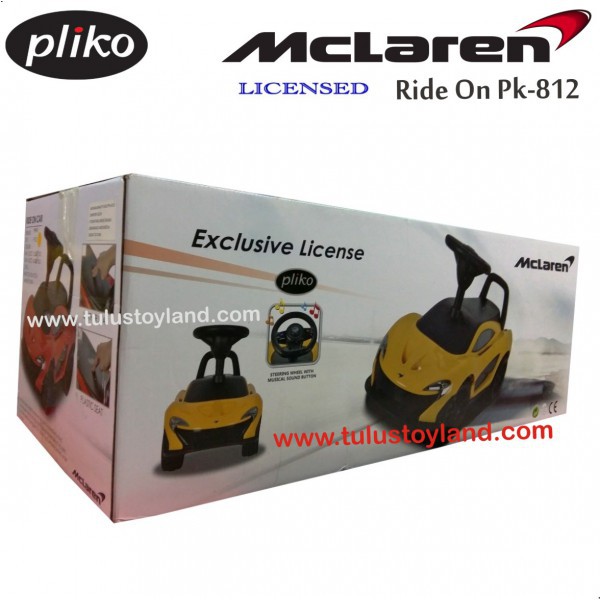 Pliko McLaren Ride On 812 Mainan Mobil Anak