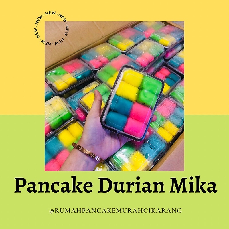 

PANCAKE DURIAN MEDAN MIKA ISI 8
