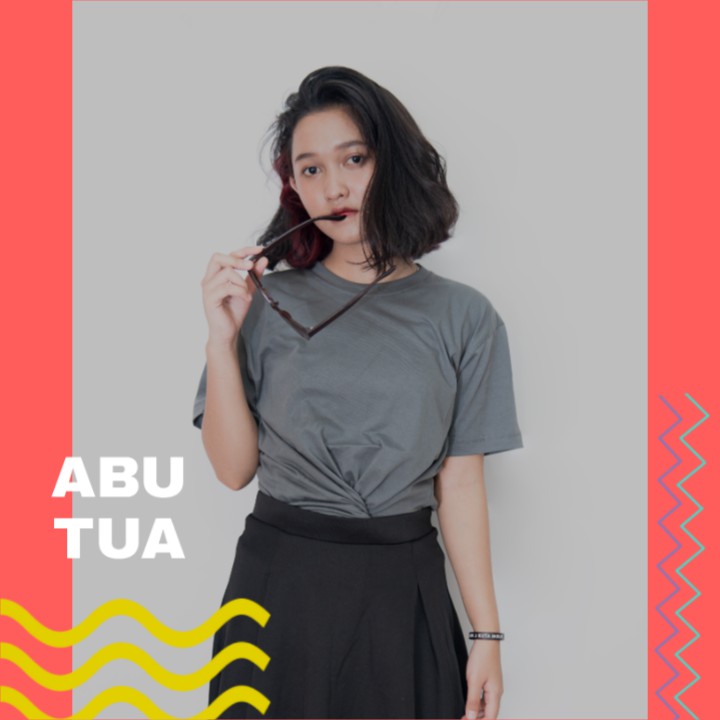 BAJU POLOS WANITA ABU TUA KAOS POLOS WANITA KAOS POLOS BAJU POLOS WANITA ABU TUA KAOS POLOS WANITA KAOS POLOS