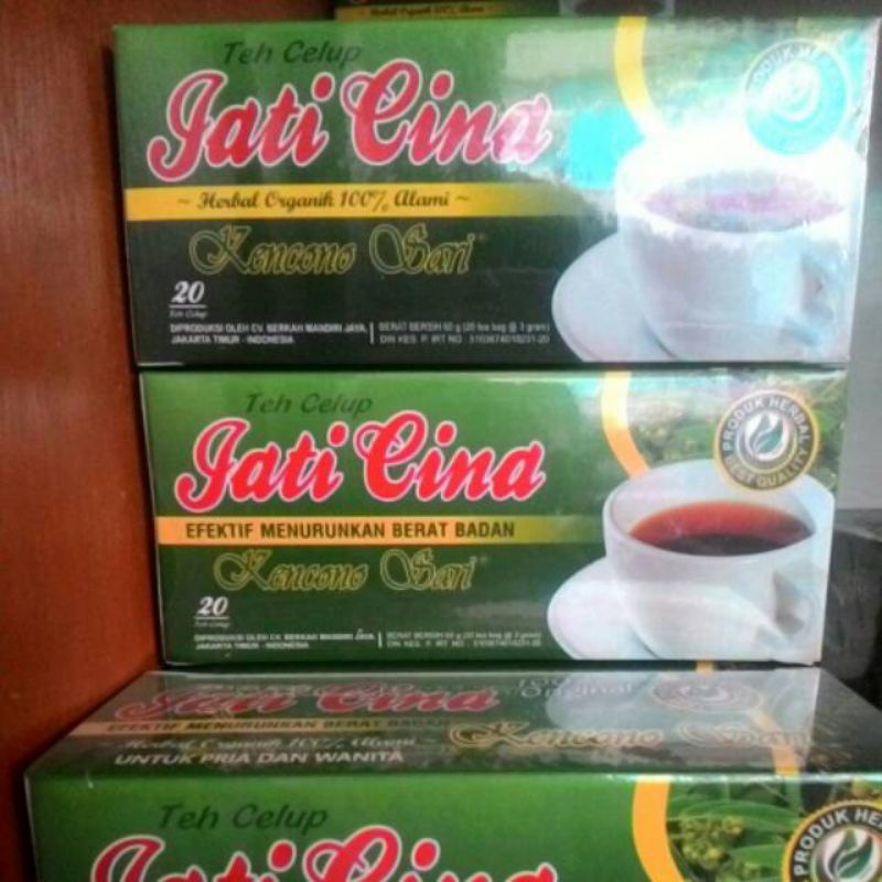 

Teh Celup Jati Cina Kencono Sari # 20bag tea