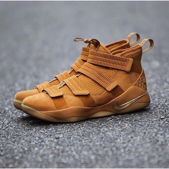 Nike Zoom Lebron Soldier 11 Wheat Brown “Brand New With Box PREMIUM