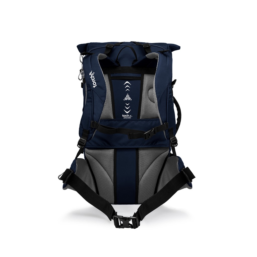 TORCH Depok Tas Ransel Travel Backpack Fujisawa 45+3L Navy