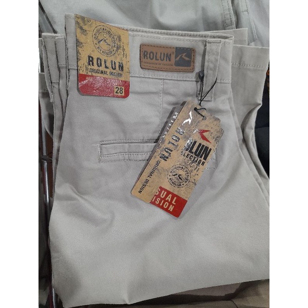 Celana Pendek Chinos Rolun (kosong)