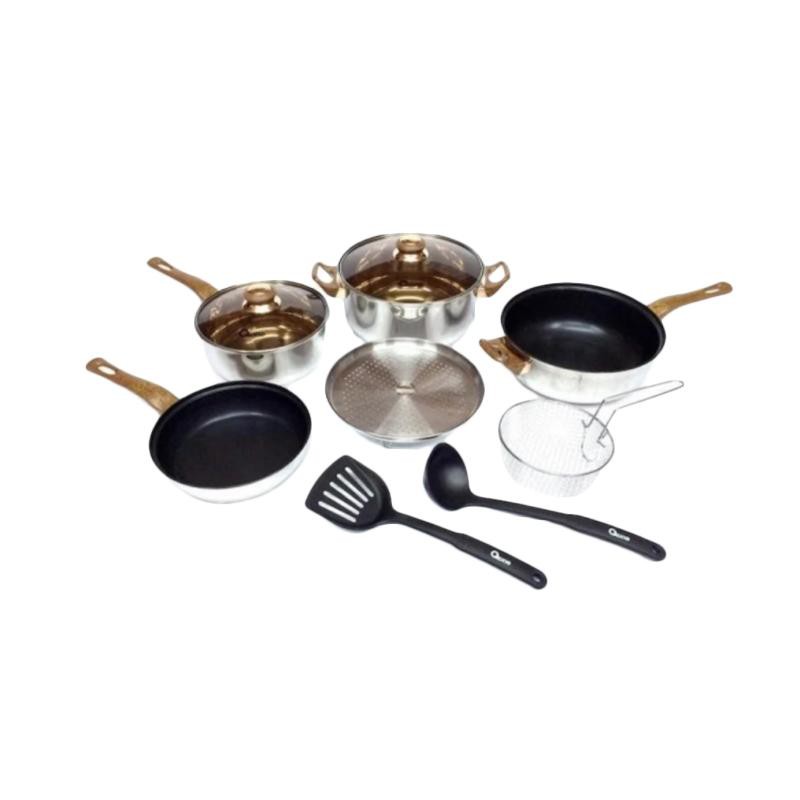 OXONE OX-911 Cookware Set / Panci Set Stainless