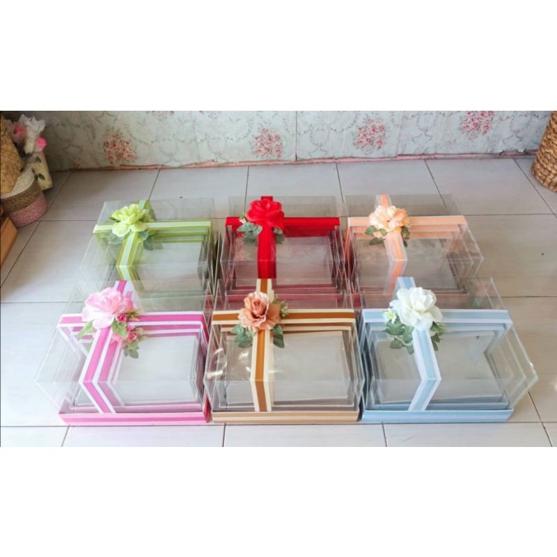 

ISI 5 BOX Box Hantaran / Seserahan / Box Custom