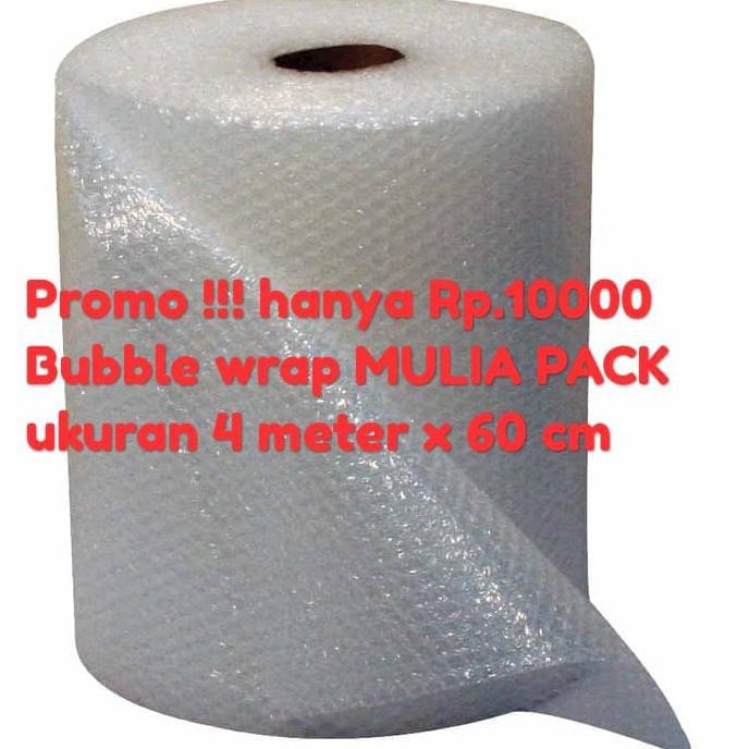 

Bubble Wrap 4 meter x 60 cm /buble wrap mulia pack OBRAL