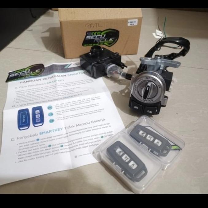 Keyless Nmax Lama 9 Nine Securicle Plug and Play Luminos Nmax Lama bonjer98 Murah