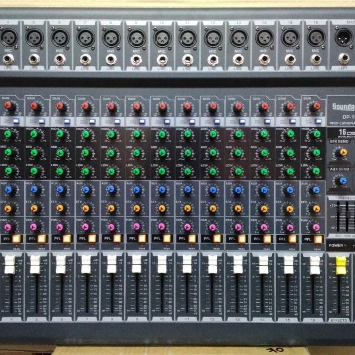 POWER MIXER SOUNDBEST DP16 16CH 1000WATT