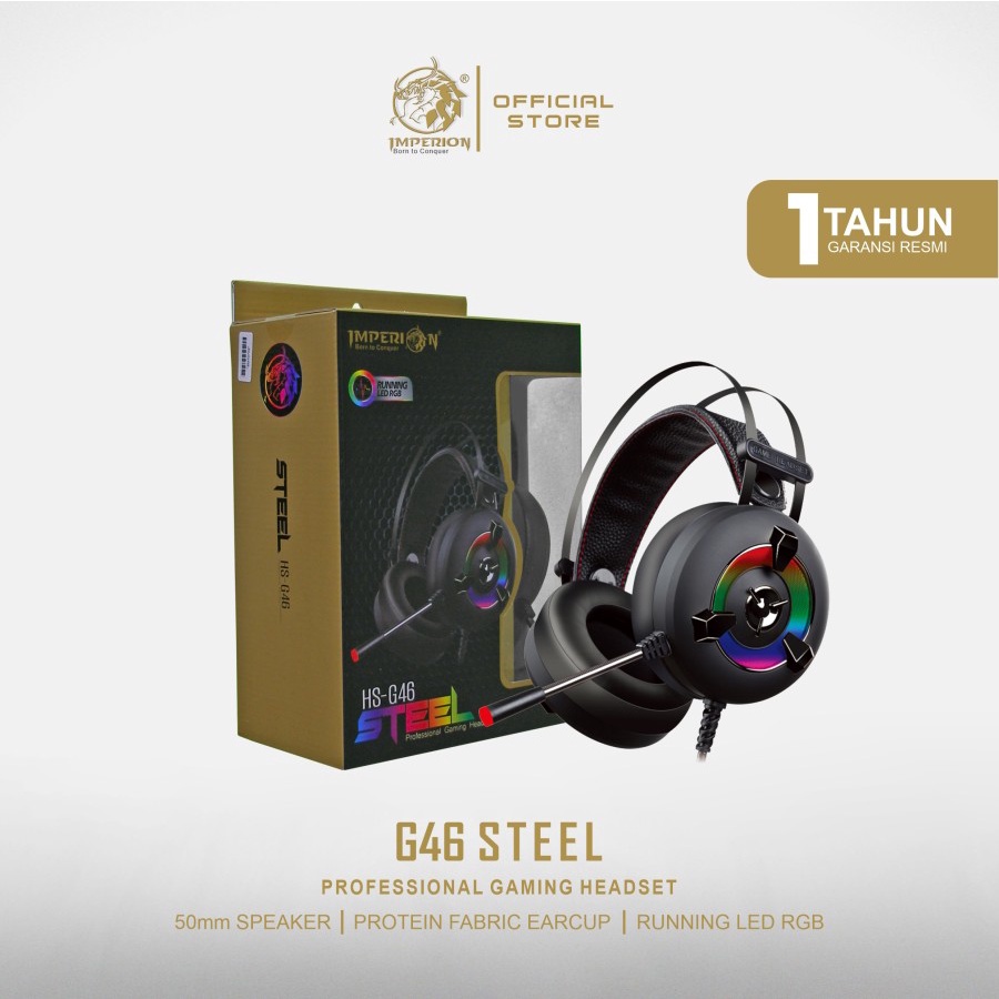 Headset Gaming Imperion HS-G46 Steel