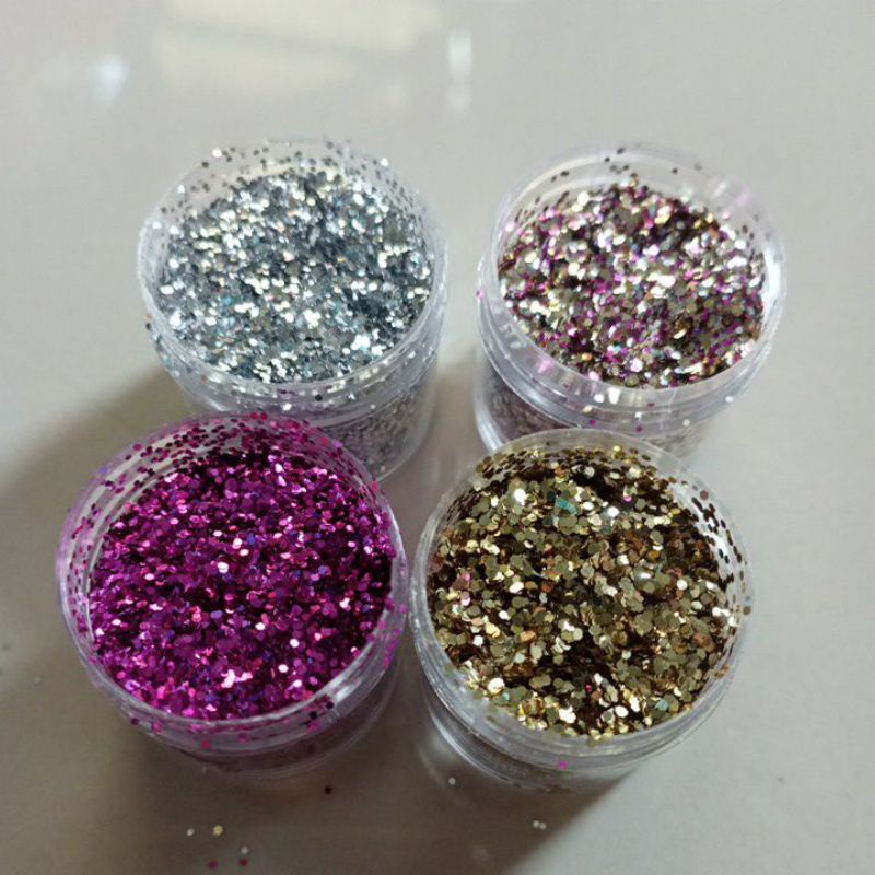 glitter kasar nail art