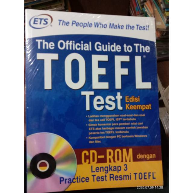 The official guide to the TOEFL test edisi keempat CD